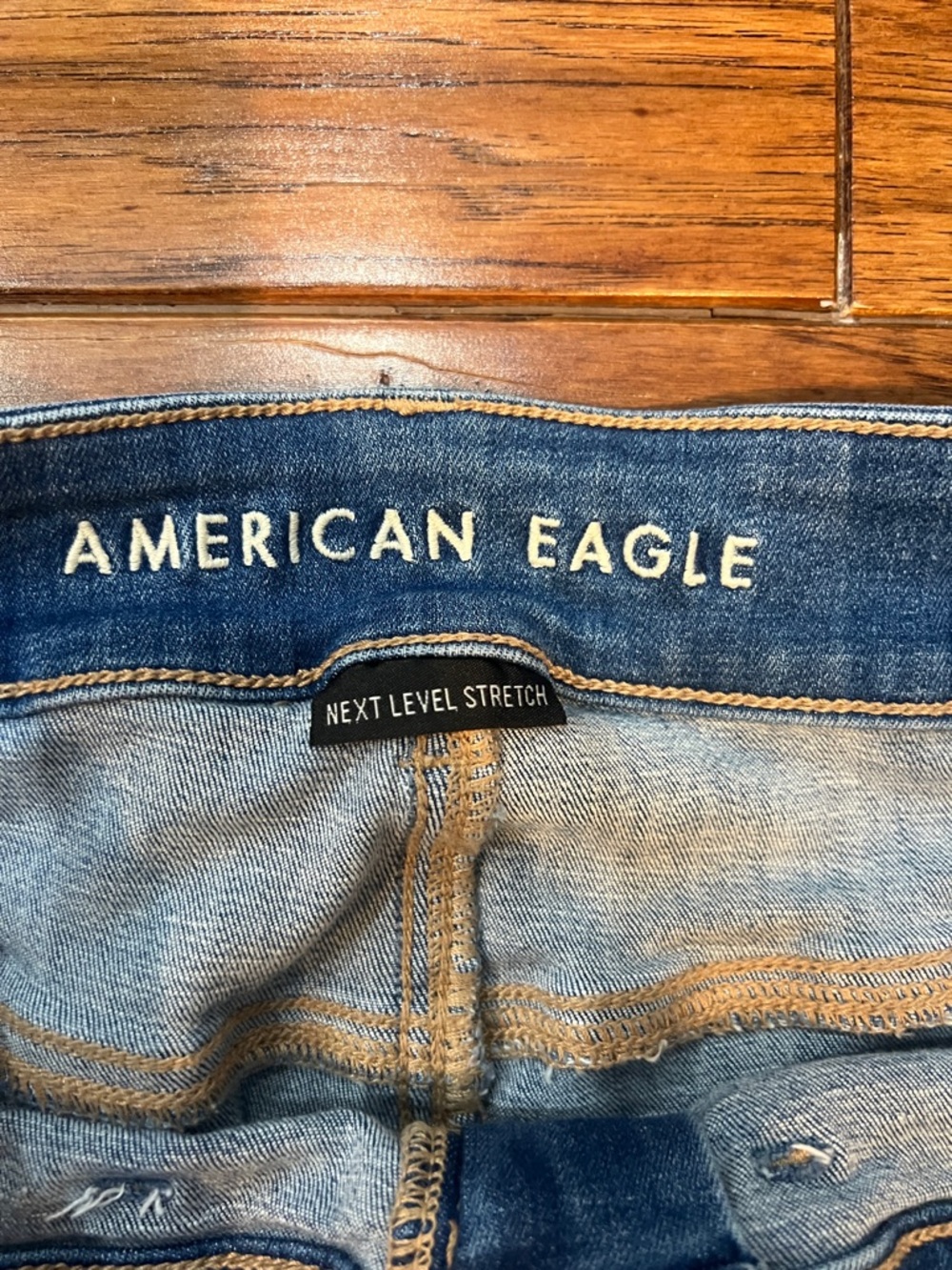 American Eagle Jeans, Next Level Stretch Hi-Rise Jeggings Size 8 - Picture 4 of 9